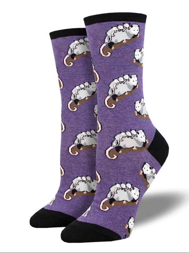 Opossum Posse Socks - Women