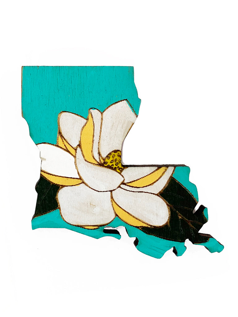 Louisiana Magnolia Magnet