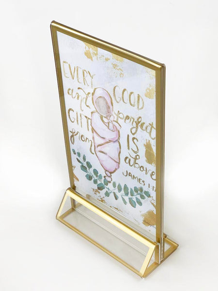 Perfect Gift Framed Print - Pink