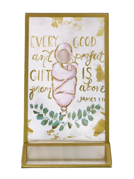 Perfect Gift Framed Print - Pink