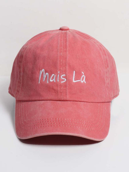 Mais La Baseball Cap - Soft Coral