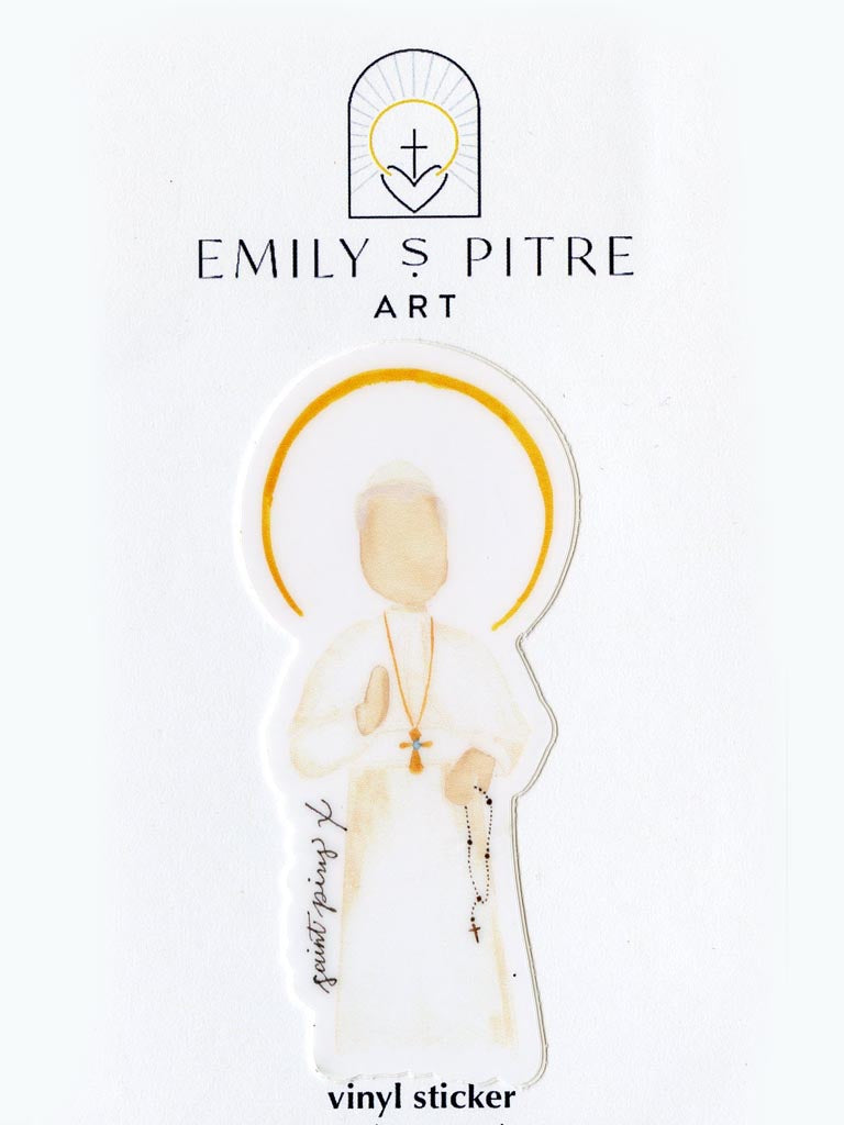 St Pius X Sticker