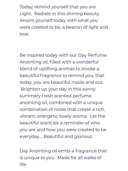 Anointing Perfume Oil - DAY