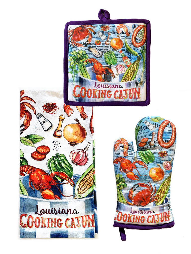 Louisiana Cooking Cajun Kitchen Set