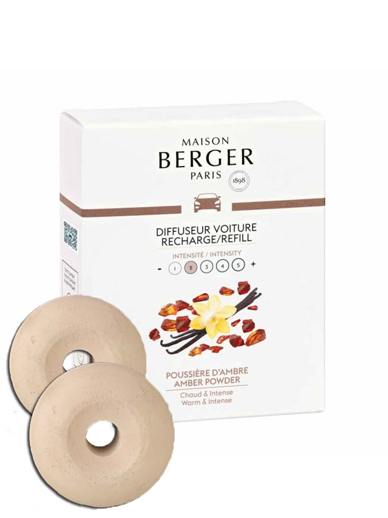 Lampe Berger Car Diffuser Refill - Amber Powder