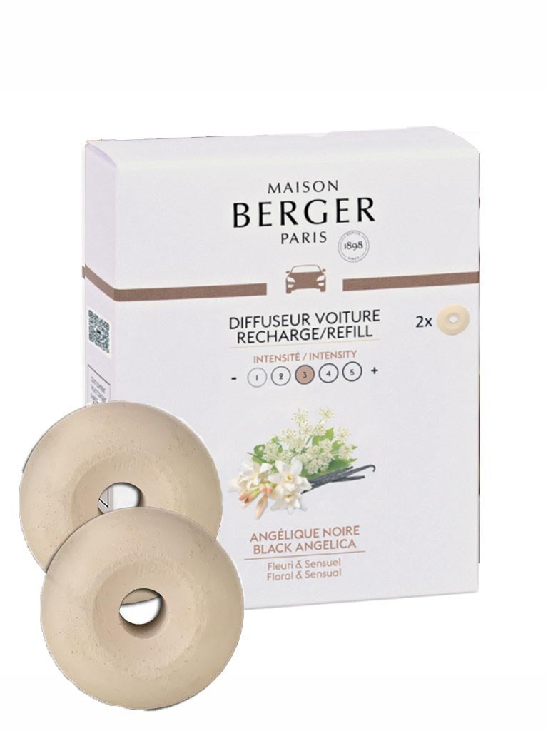 Lampe Berger Car Diffuser Refill - Black Angelica