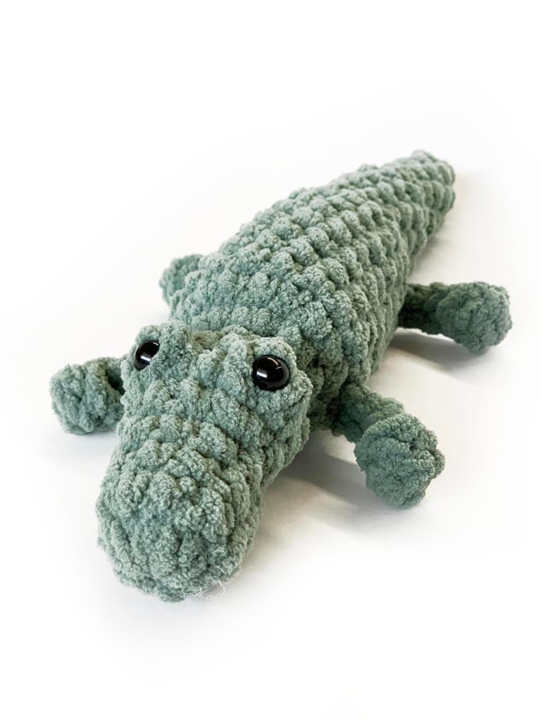 Hand Crocheted Gator