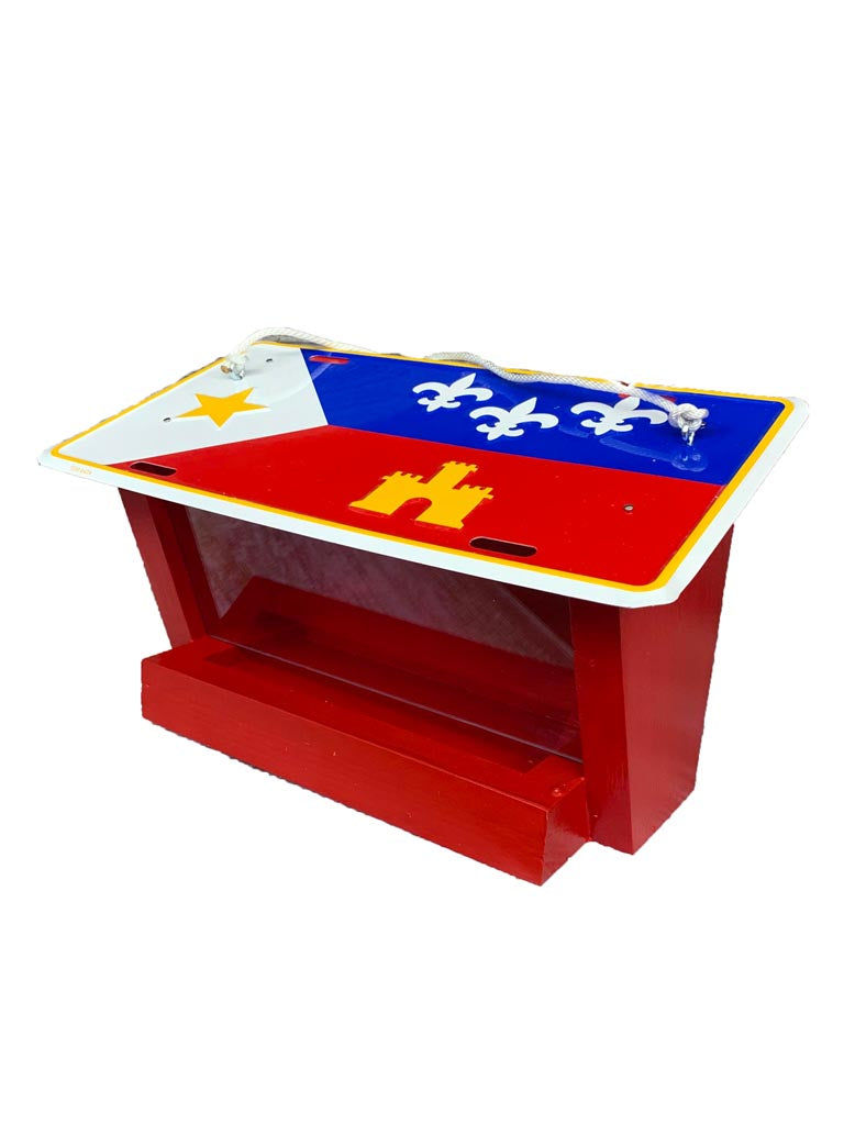 Acadian Flag Bird Feeder