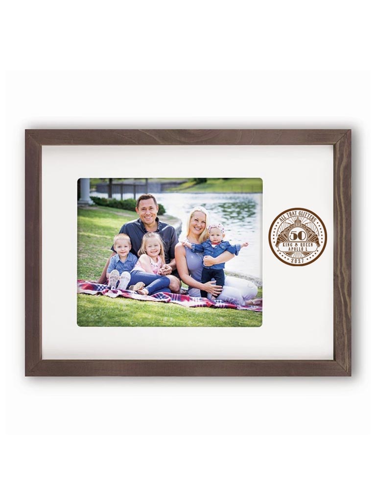 Engravable 8X10 Frame Apollo Logo