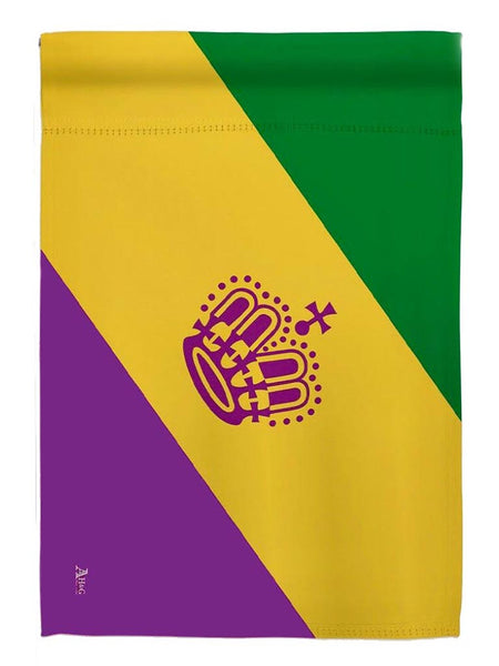 Garden Flag Mardi Gras