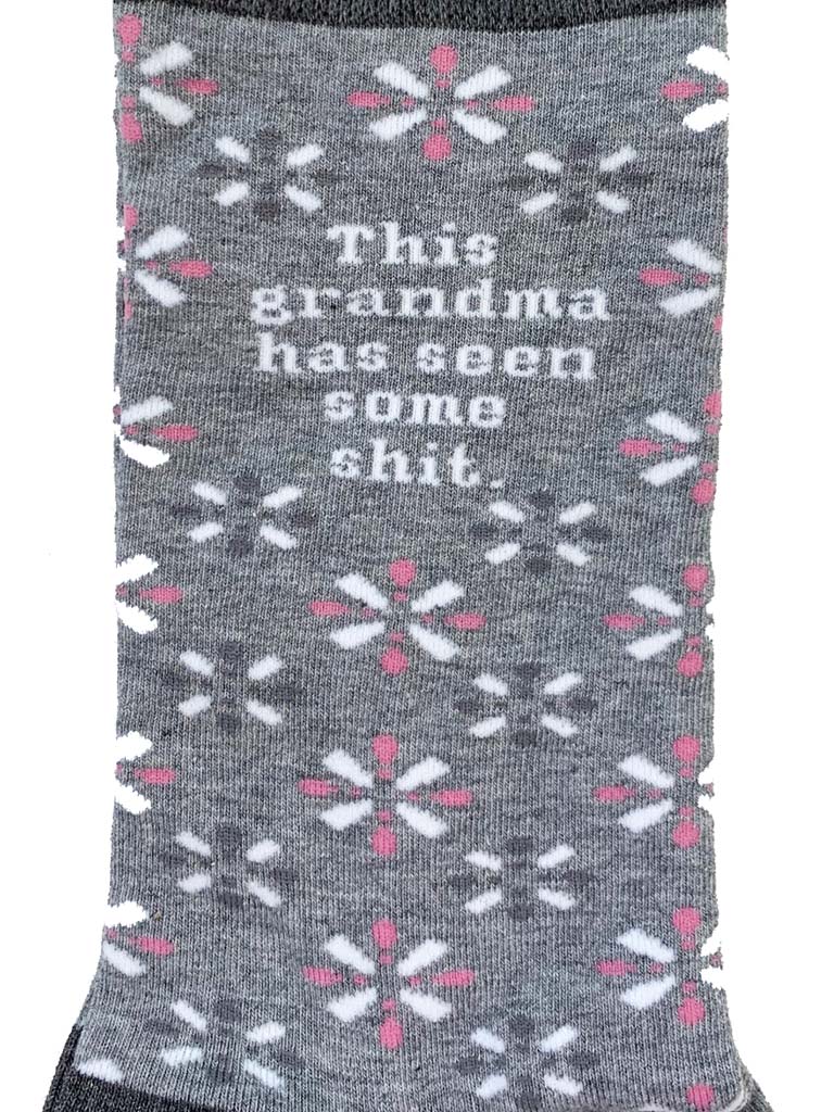 Trash Talk Womens Socks - This Grandma ...