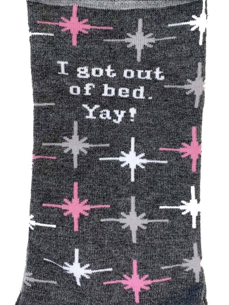 Trash Talk Womens Socks - I Got Out of Bed