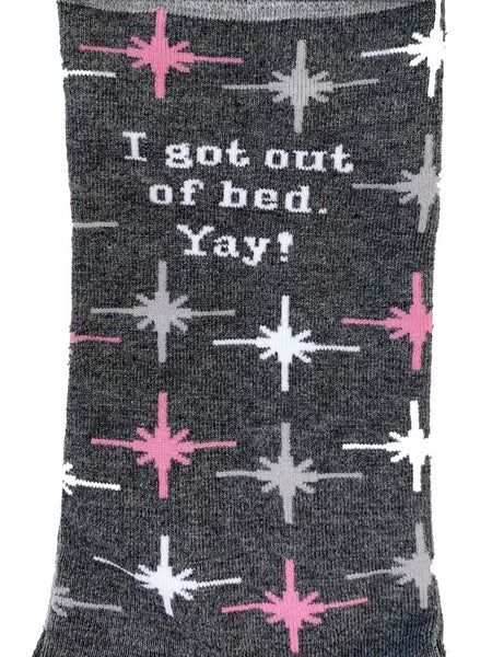 Trash Talk Womens Socks - I Got Out of Bed