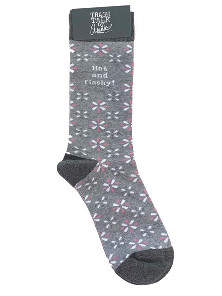 Trash Talk Womens Socks - Hot & Flashy