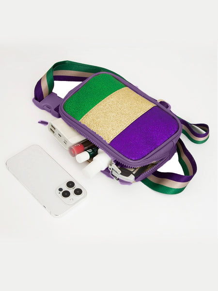 Mardi Gras Belt Bag