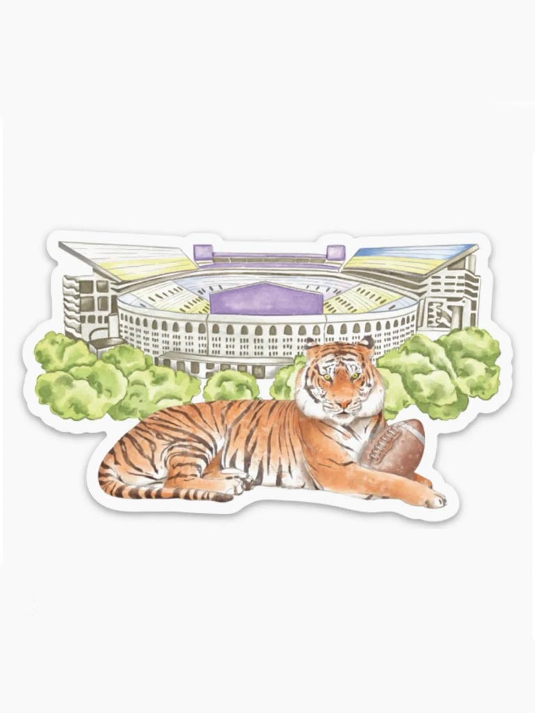 Sticker - Tiger Stadium, Mike the Tiger
