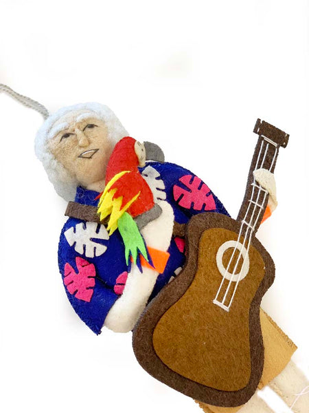 Jimmy Buffett Ornament