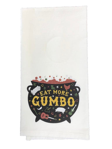 Eat More Gumbo Towel
