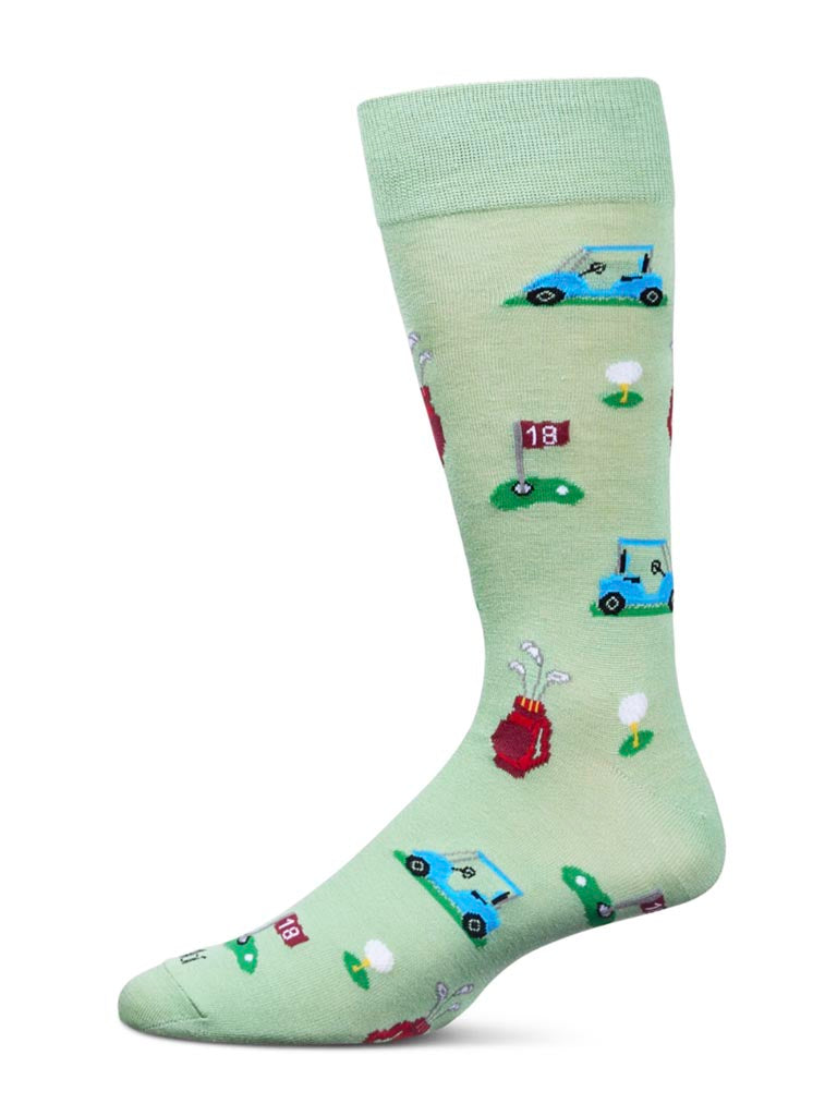 Golf Cart  Men's Socks