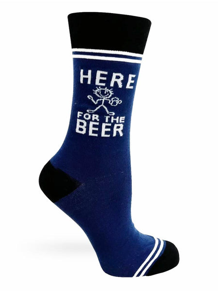 Here for the Beer - Unisex Socks