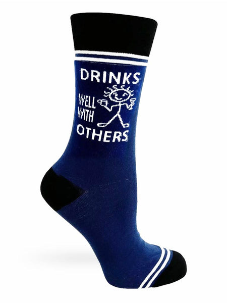 Drinks Well with Others - Unisex Socks