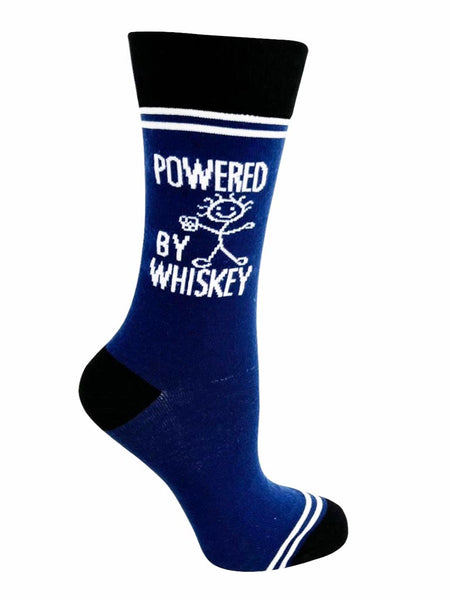Powered by Whiskey - Unisex Socks