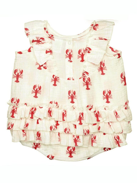 Crawfish Bubble Romper