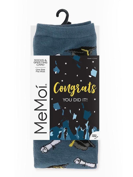 Graduation Women's Sock & Card