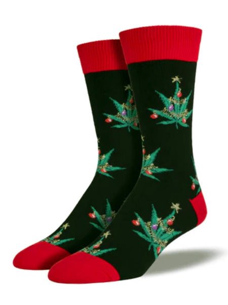 Pot Lovers Christmas Socks - Men