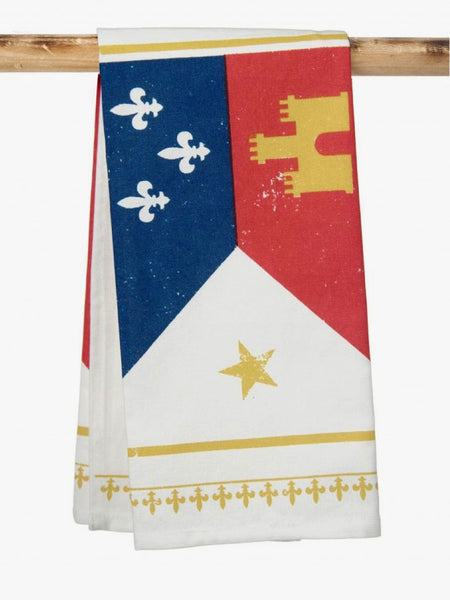 Acadiana Flag  Kitchen Towel