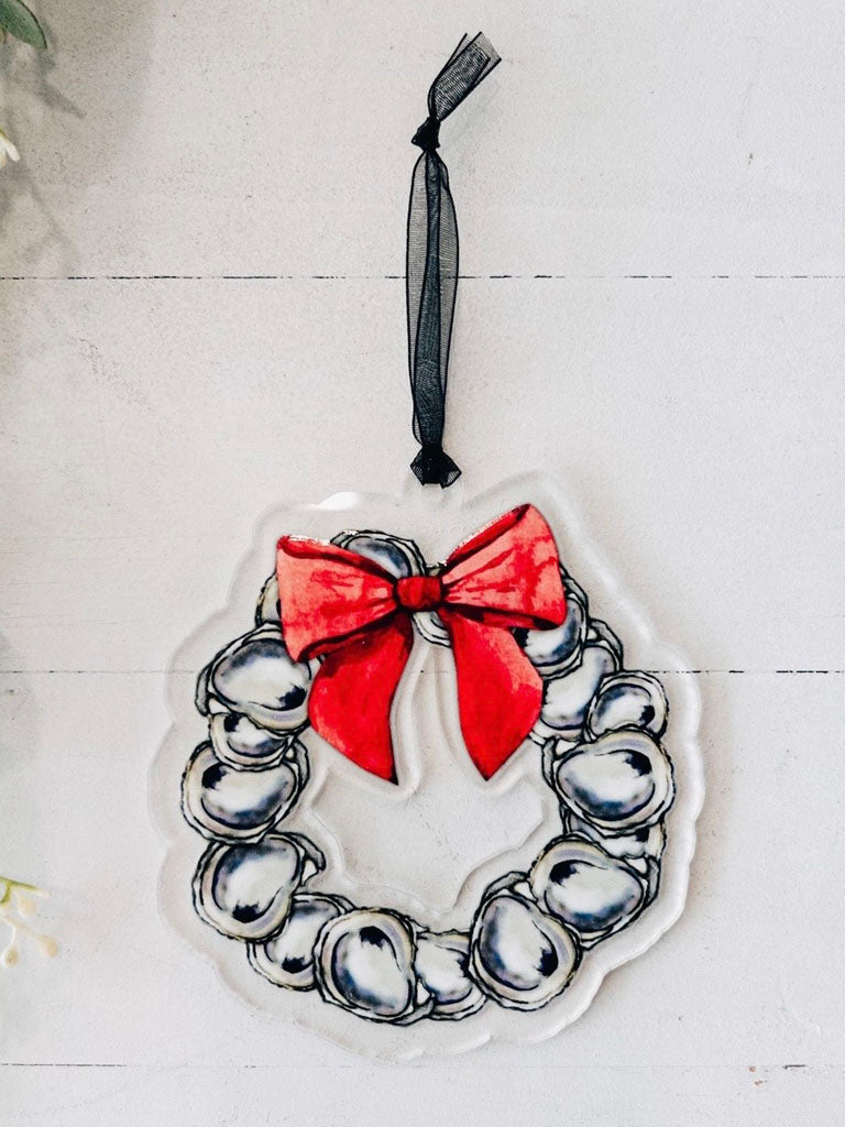 Oyster Wreath Ornament