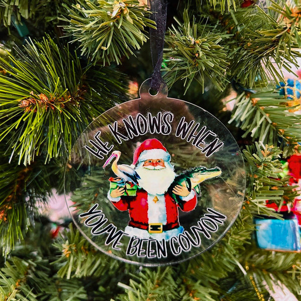 Cajun Couyon Ornament