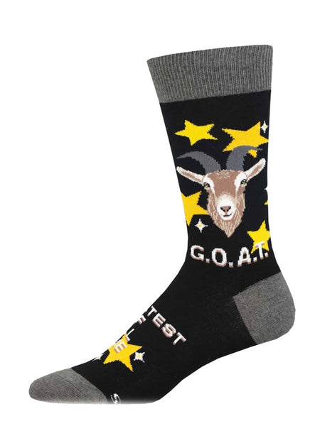 KING SIZE - G.O.A.T.  Mens Socks