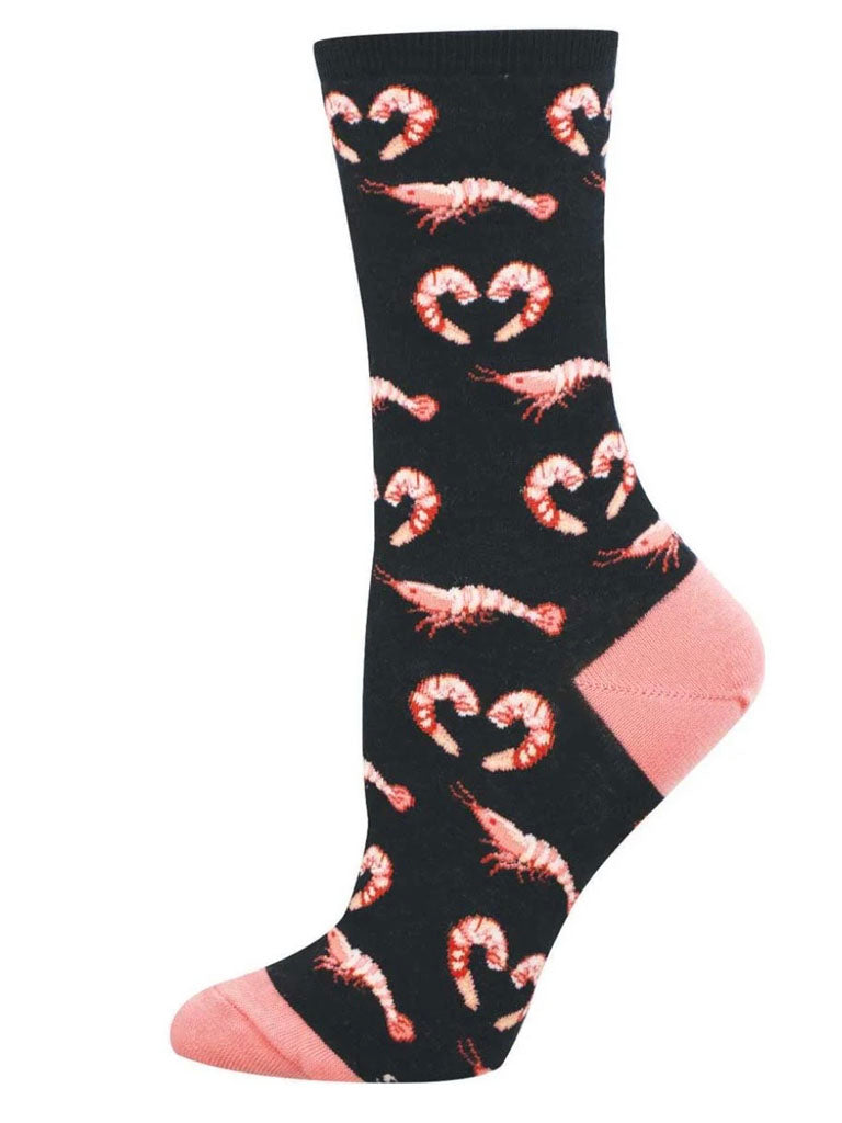 Shrimp Love Womens Socks