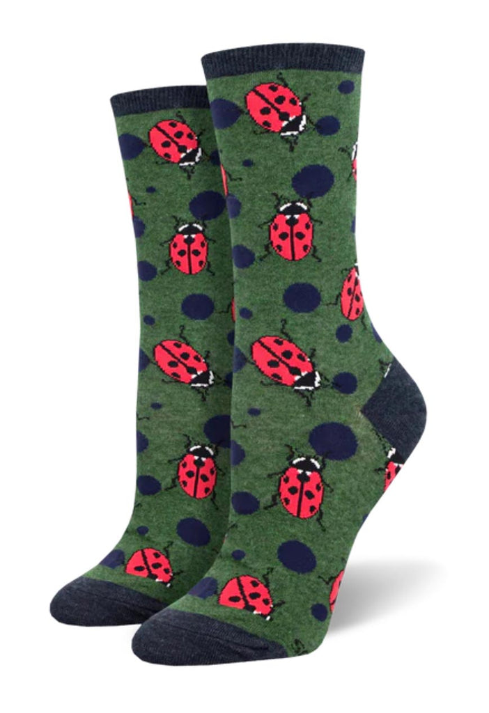 Ladybug & Dots Socks - Women