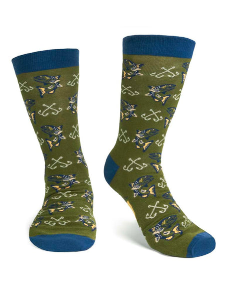 Born to Fish Men's Socks