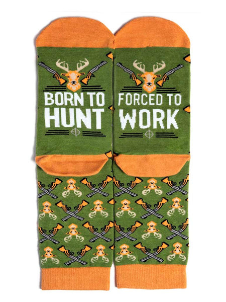 Born to Hunt Men's Socks