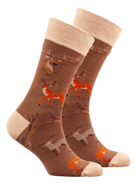 Antlered Deer Men's Socks