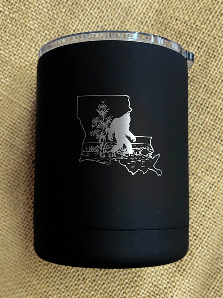 Louisiana Sasquatch Insulated 12oz Tumbler/DOF