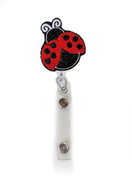 Badge Reel - Lady Bug