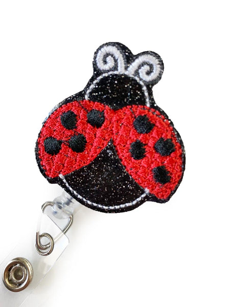 Badge Reel - Lady Bug