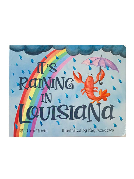 It's Raining in Louisiana Board Book