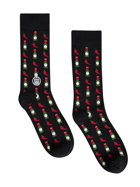 Hot Sauce & Peppers Socks