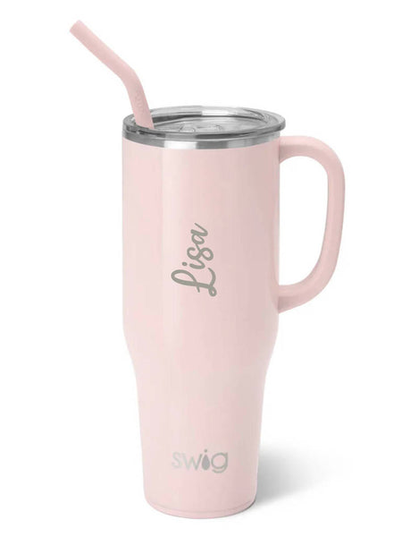 Personalized Swig 40oz Mug - Shimmer Ballet