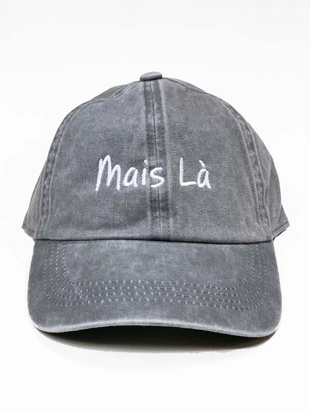 Mais La Baseball Cap - Soft Grey
