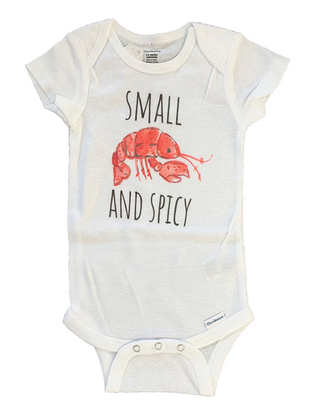 Small & Spicy Crawfish Onesie