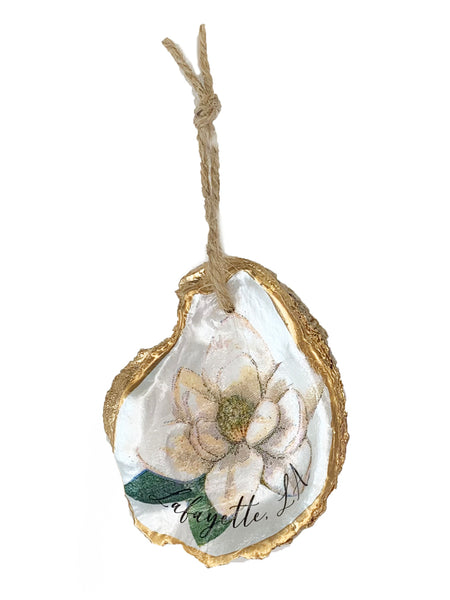 Oyster Ornament - Magnolia