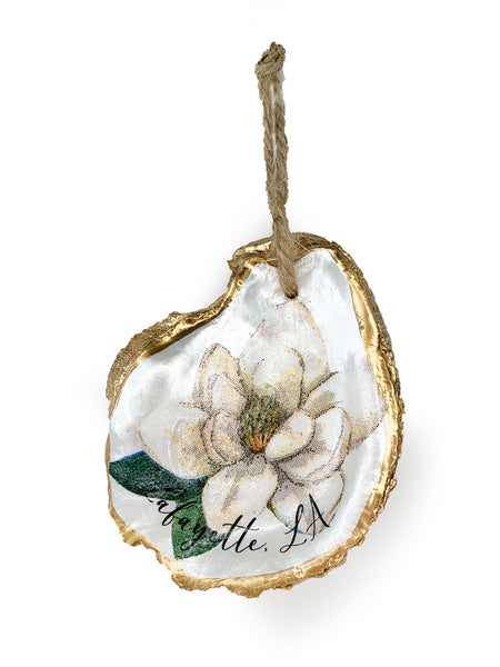 Oyster Ornament - Magnolia