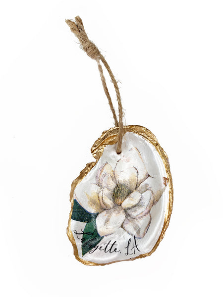 Oyster Ornament - Magnolia