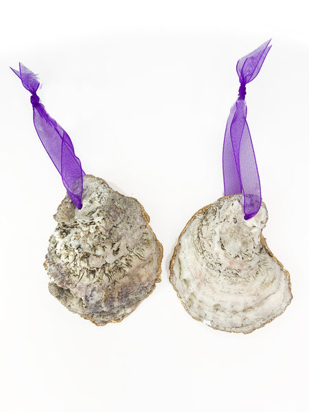 Oyster Ornament - Fleur de Lis